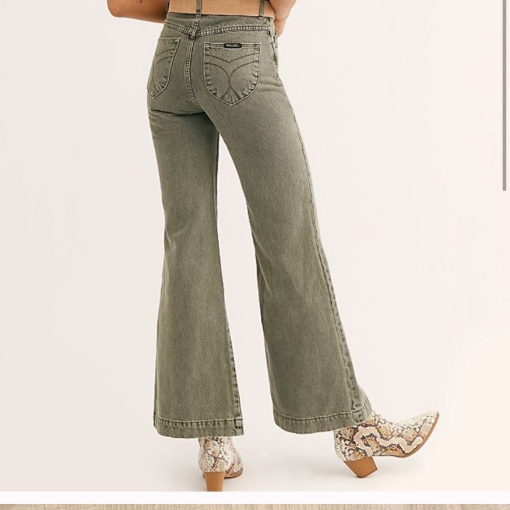 rollas east coast flared jeans